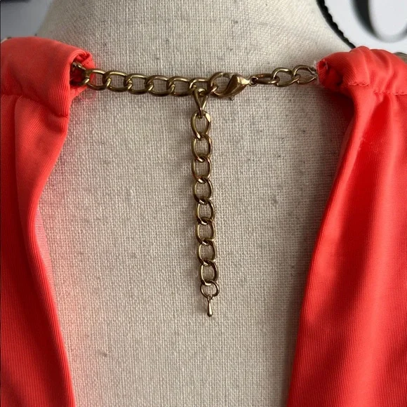 bebe Halter Romper - Picture 6 of 9